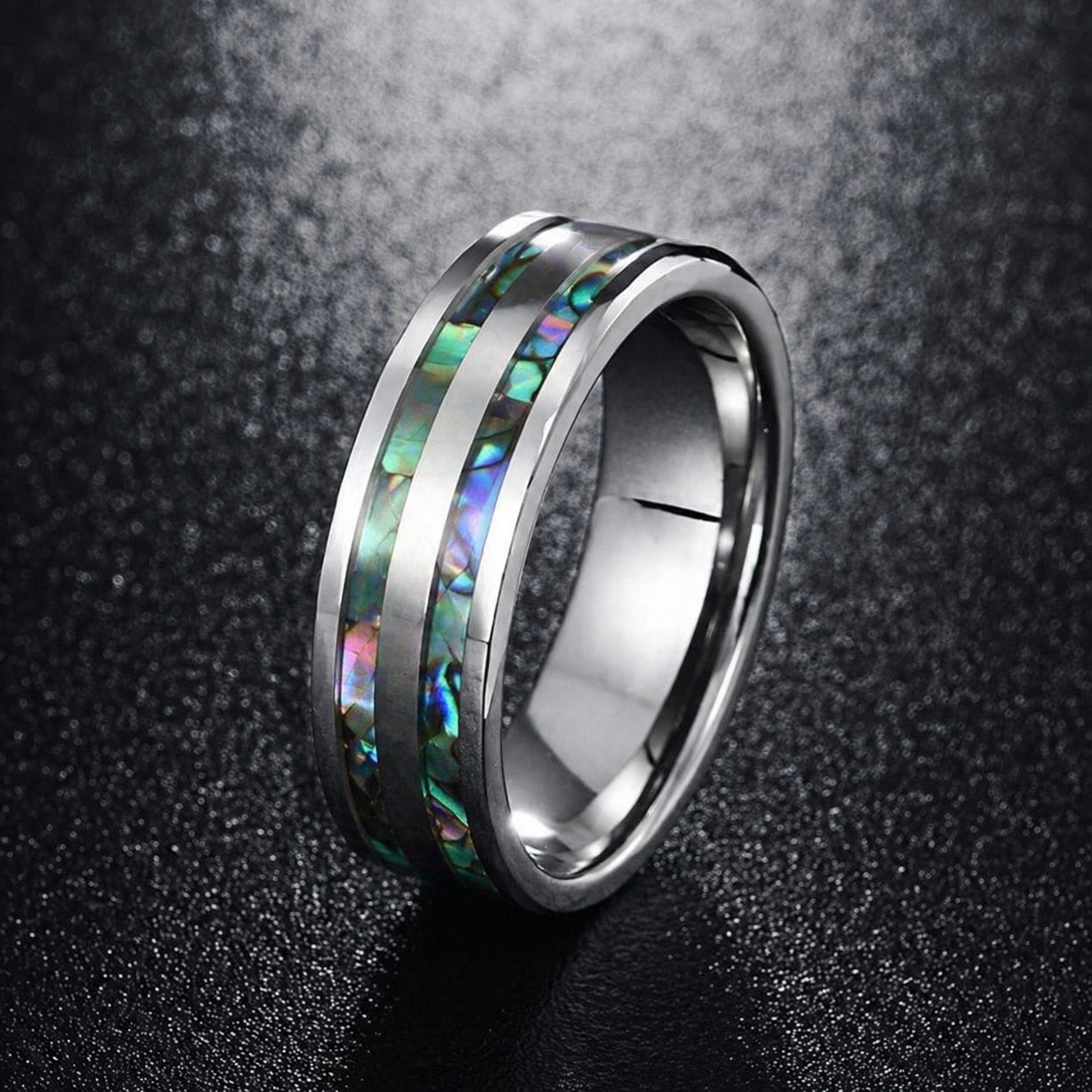 Abalone Ring - Double