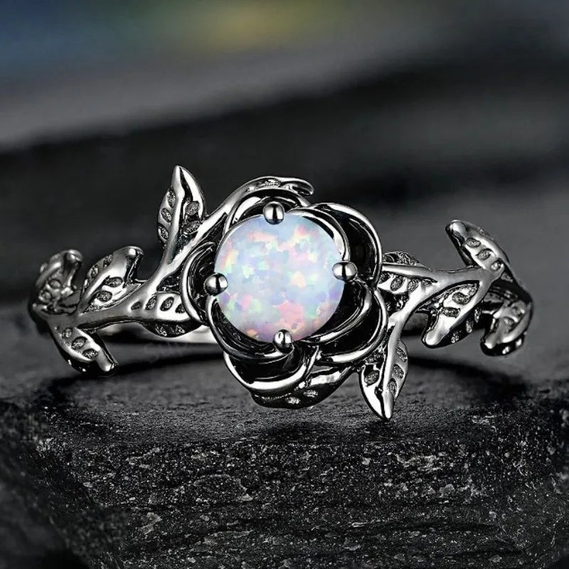 Twilight Ivy Ring - Intertwined
