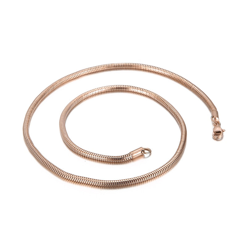Snake Chain - Rose Gold