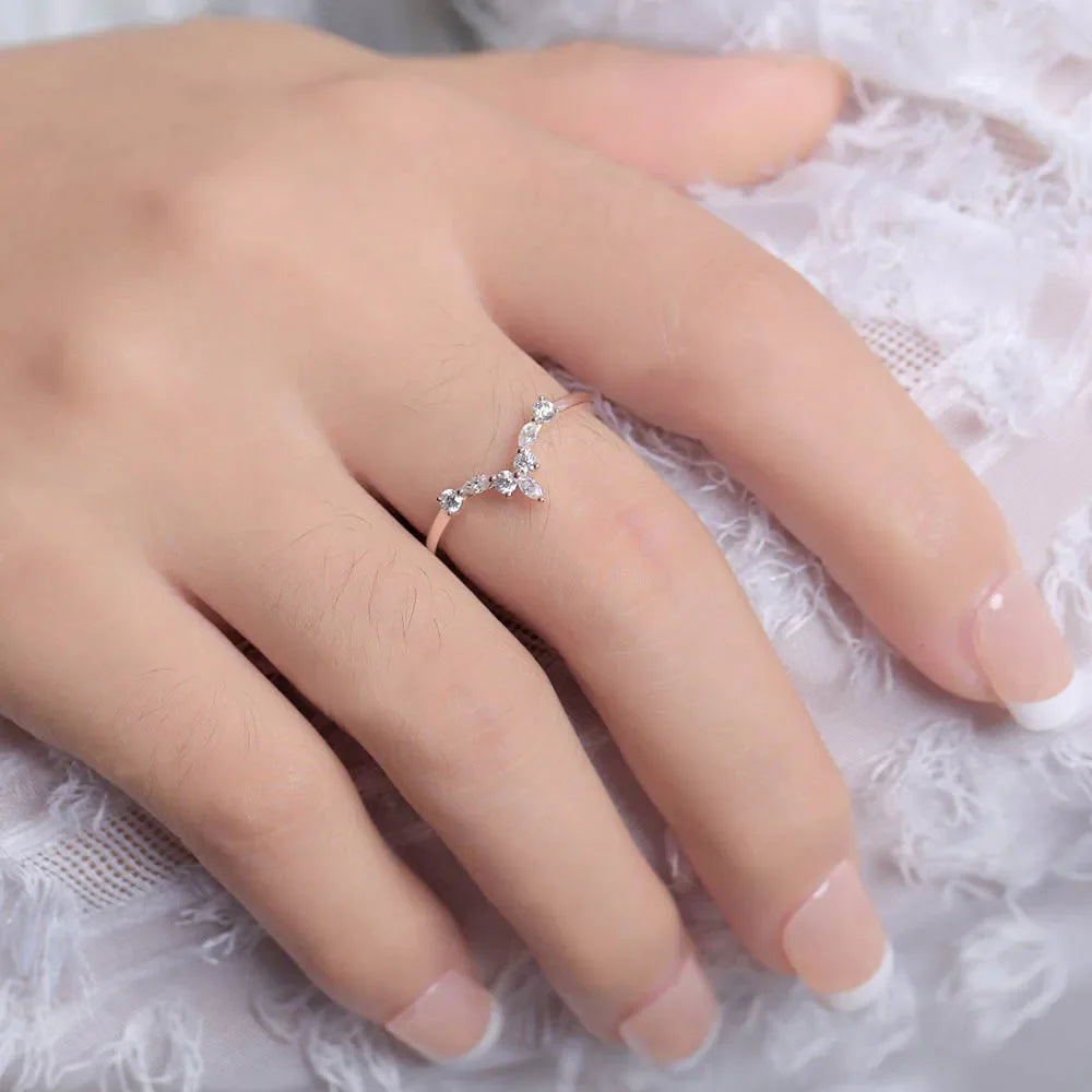 Stardust Ring - Angel Wings