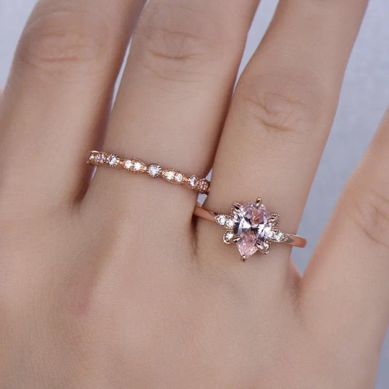 Stardust Ring - Pink Star