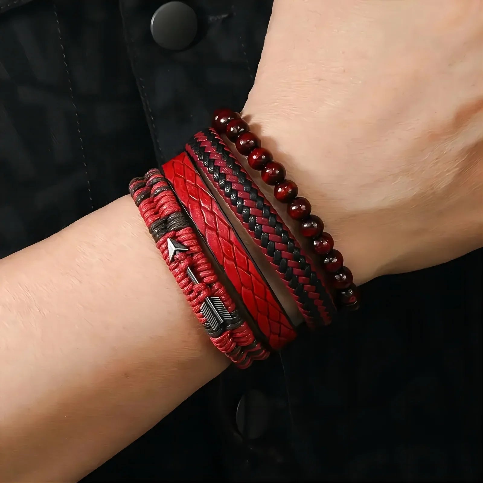 Retro Bracelet - Red Arrow