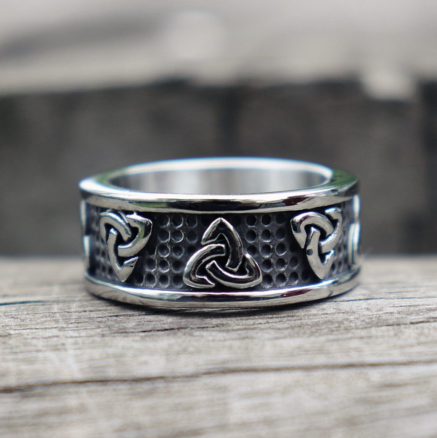 Stainless Steel Viking Ring