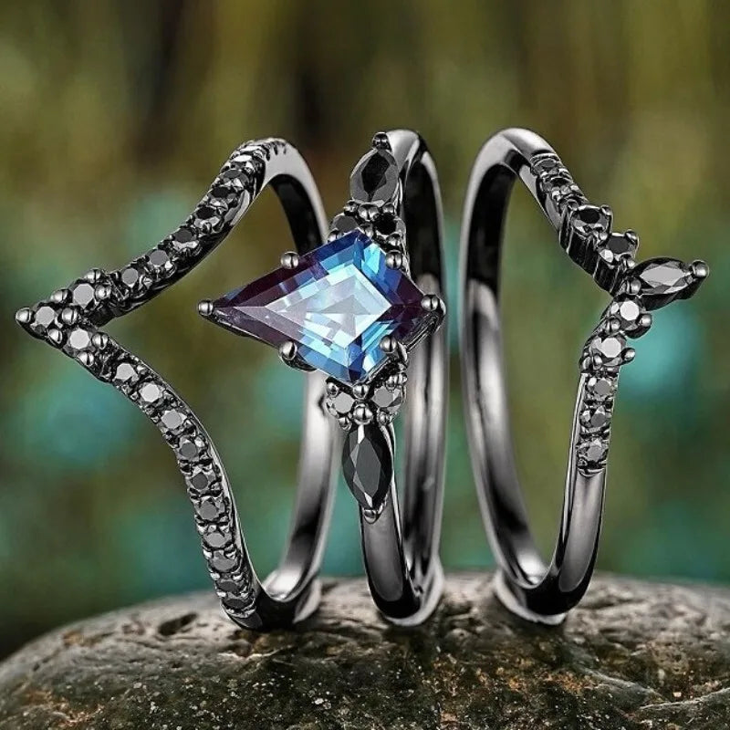 Twilight Ivy Ring - Azure
