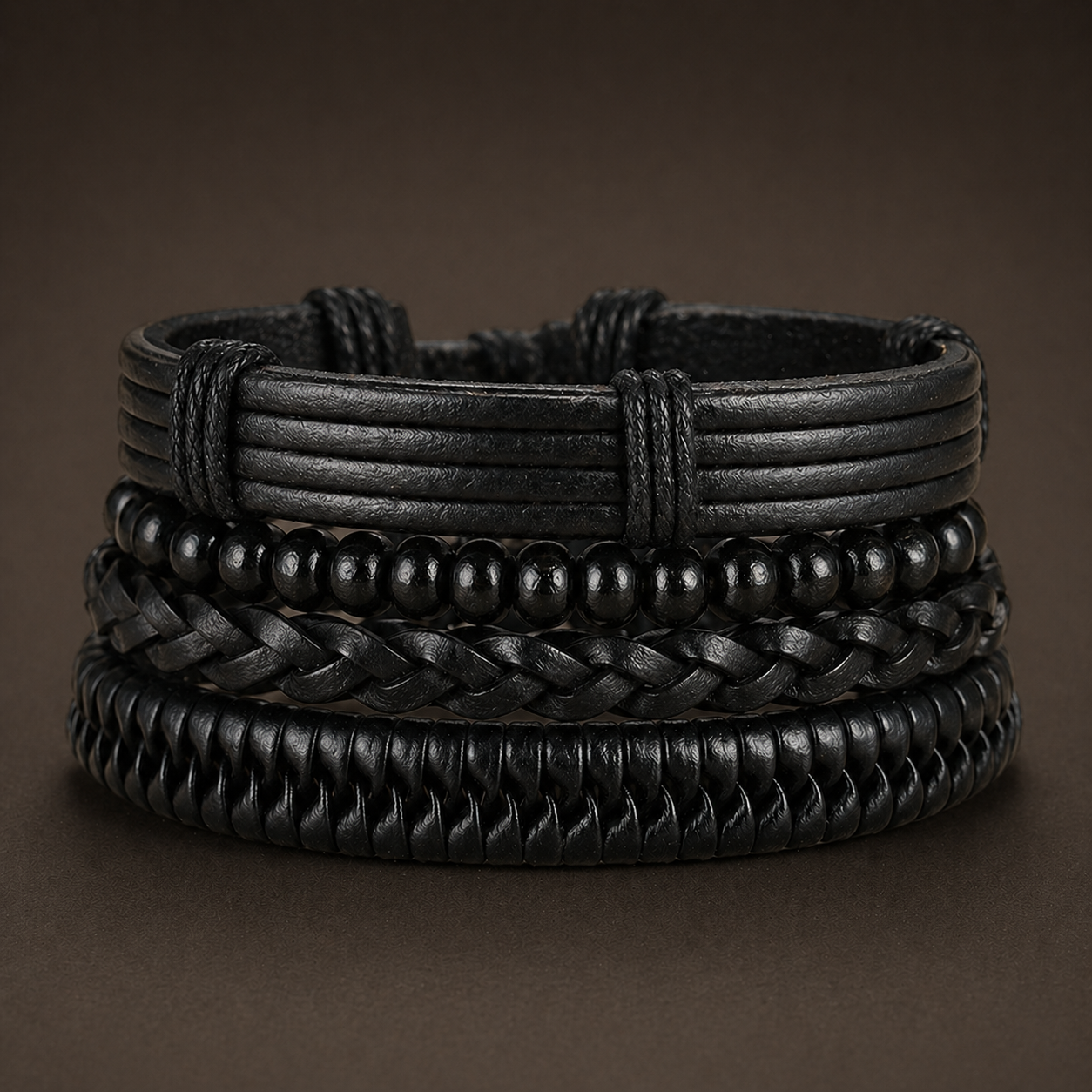 Vintage Bracelet - Black Pearl