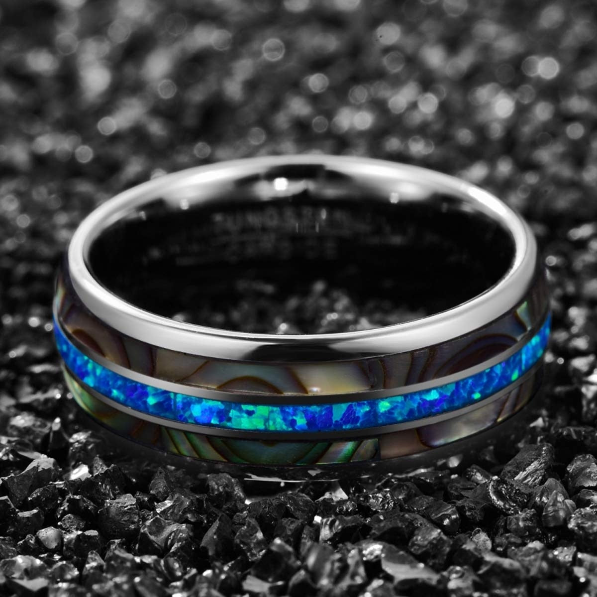 Abalone Ring - Blue Ocean