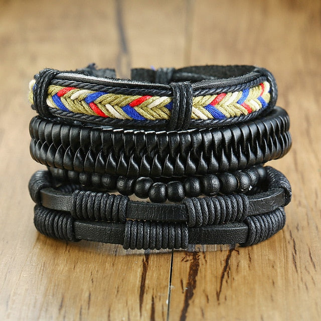 Vintage Bracelet - Black Rainbow
