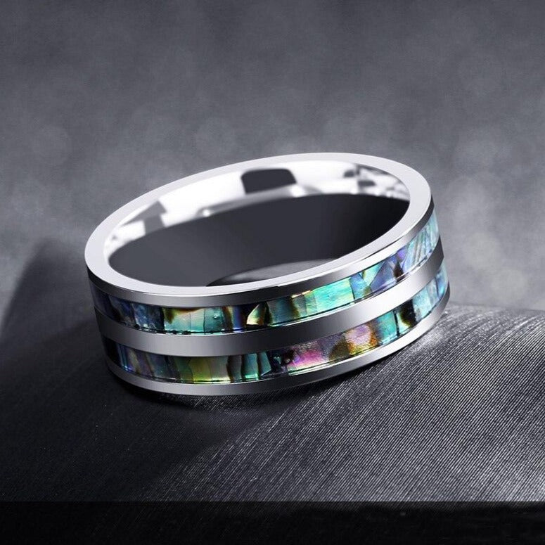 Abalone Ring - Double