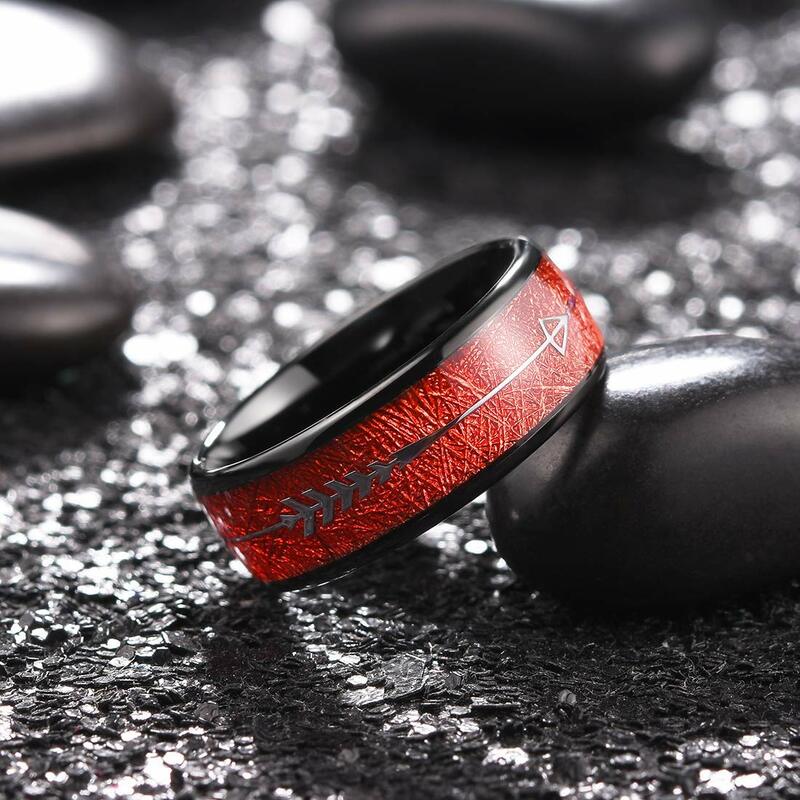 Meteorite Ring - Red