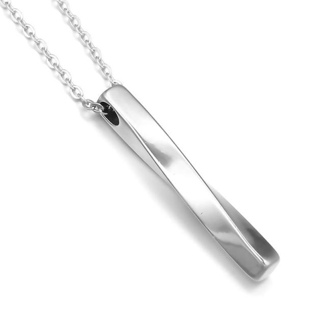 Spiral Necklace - Silver