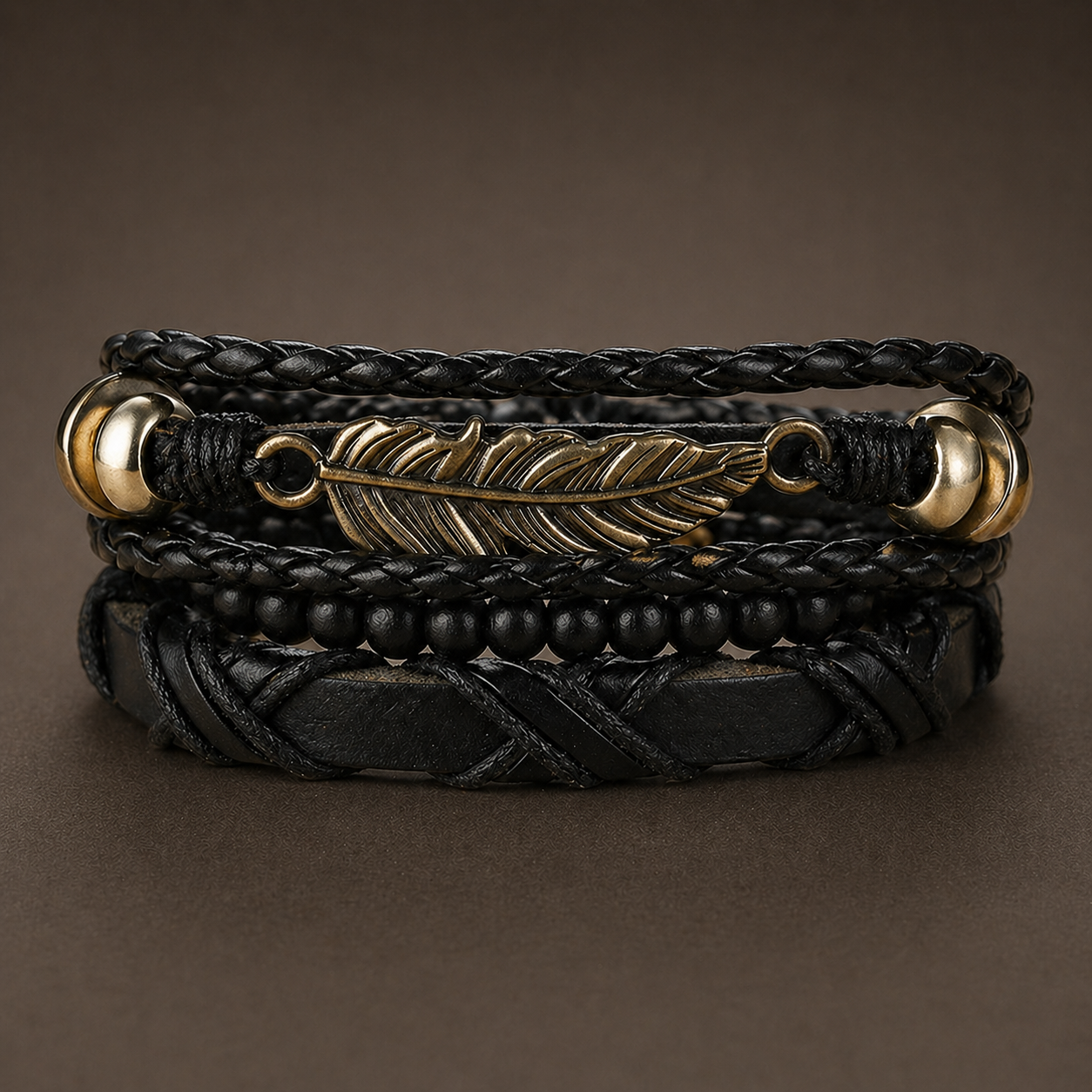 Vintage Bracelet - Feather
