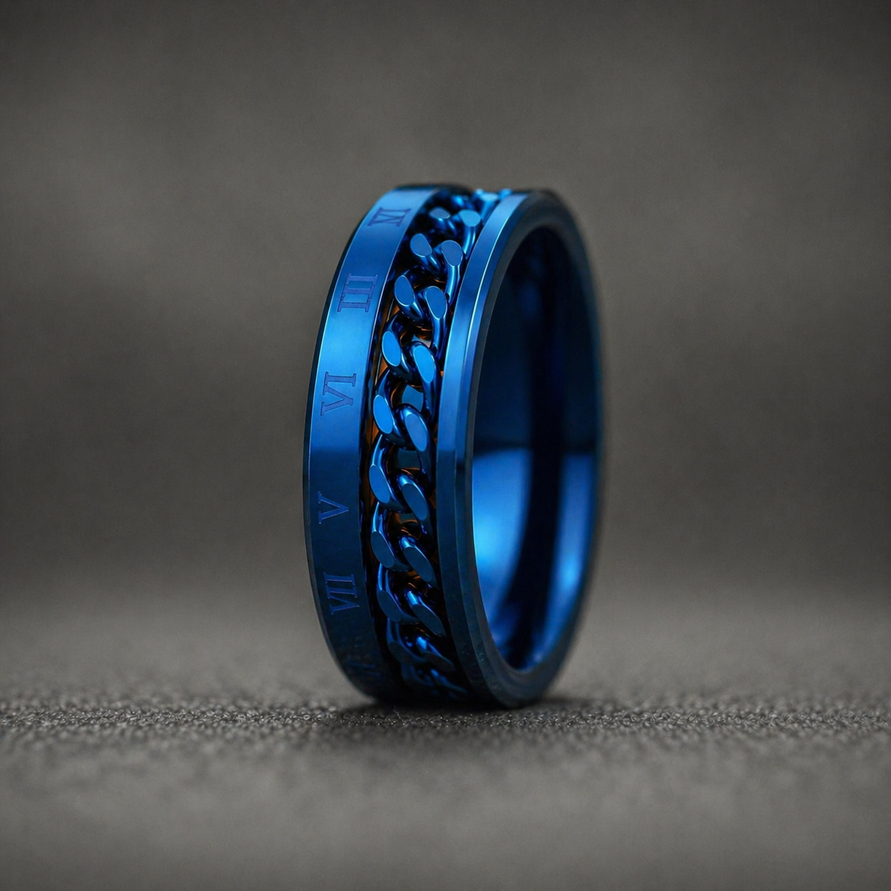 Chain Ring - Roman Blue