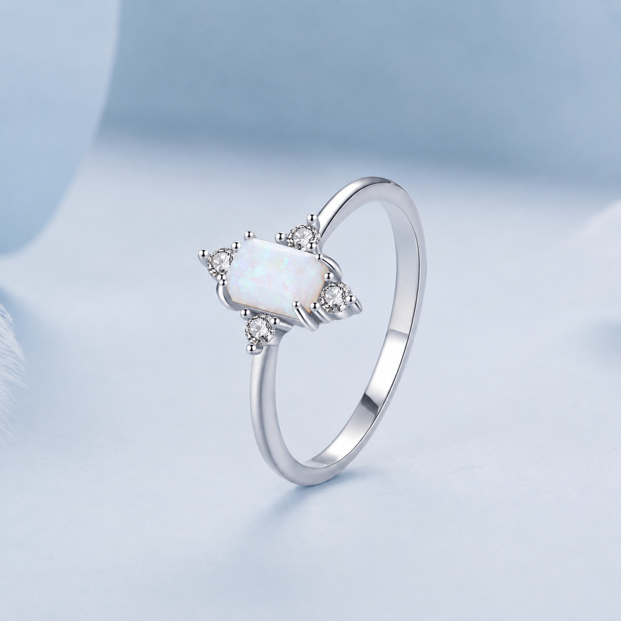 Sterling Silver Queen Of the Oceans Ring