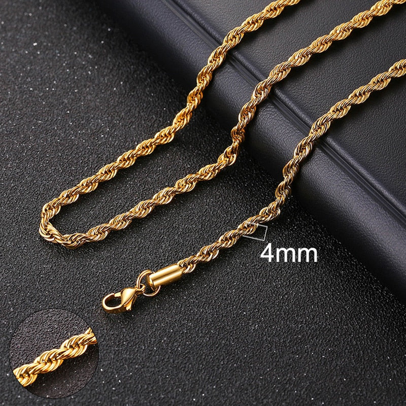 Rope Chain - Gold