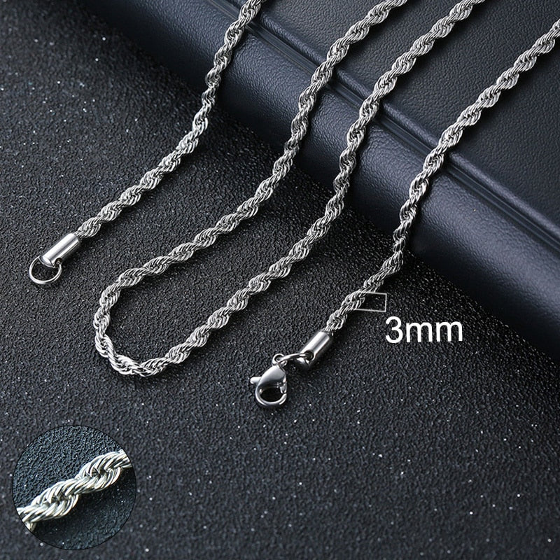 Rope Chain - Silver