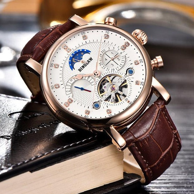 Mechanical Dual Time Watch