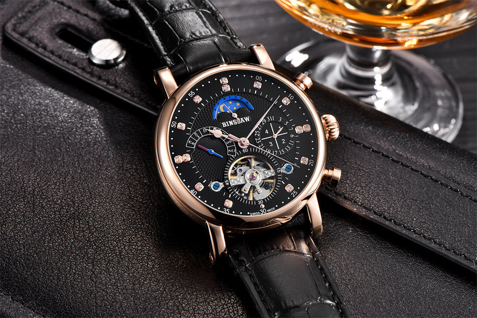 Mechanical Dual Time Watch
