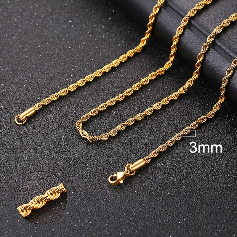 Rope Chain - Gold