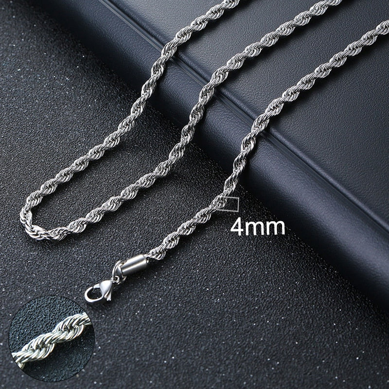 Rope Chain - Silver