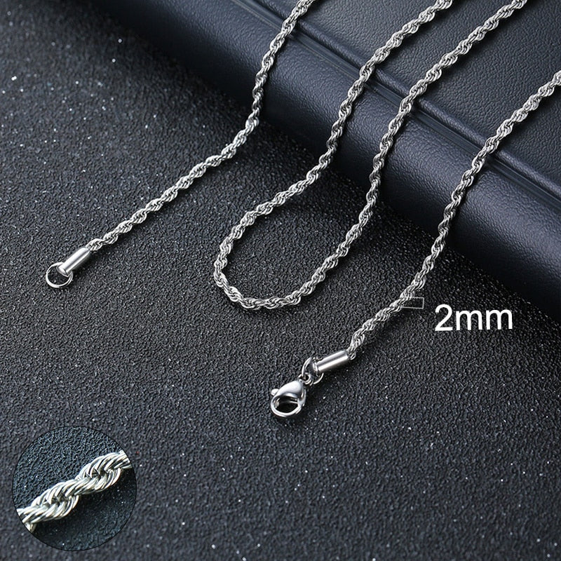 Rope Chain - Silver