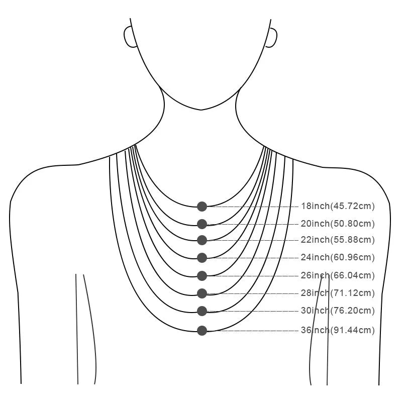 Cuban Necklace Chain - Black