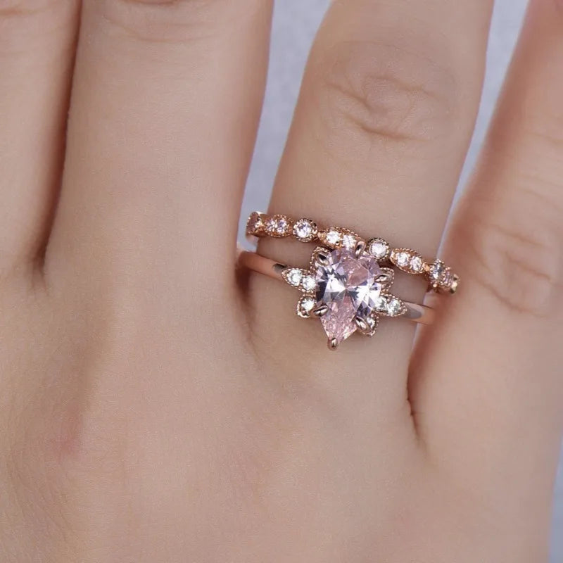 Stardust Ring - Pink Star
