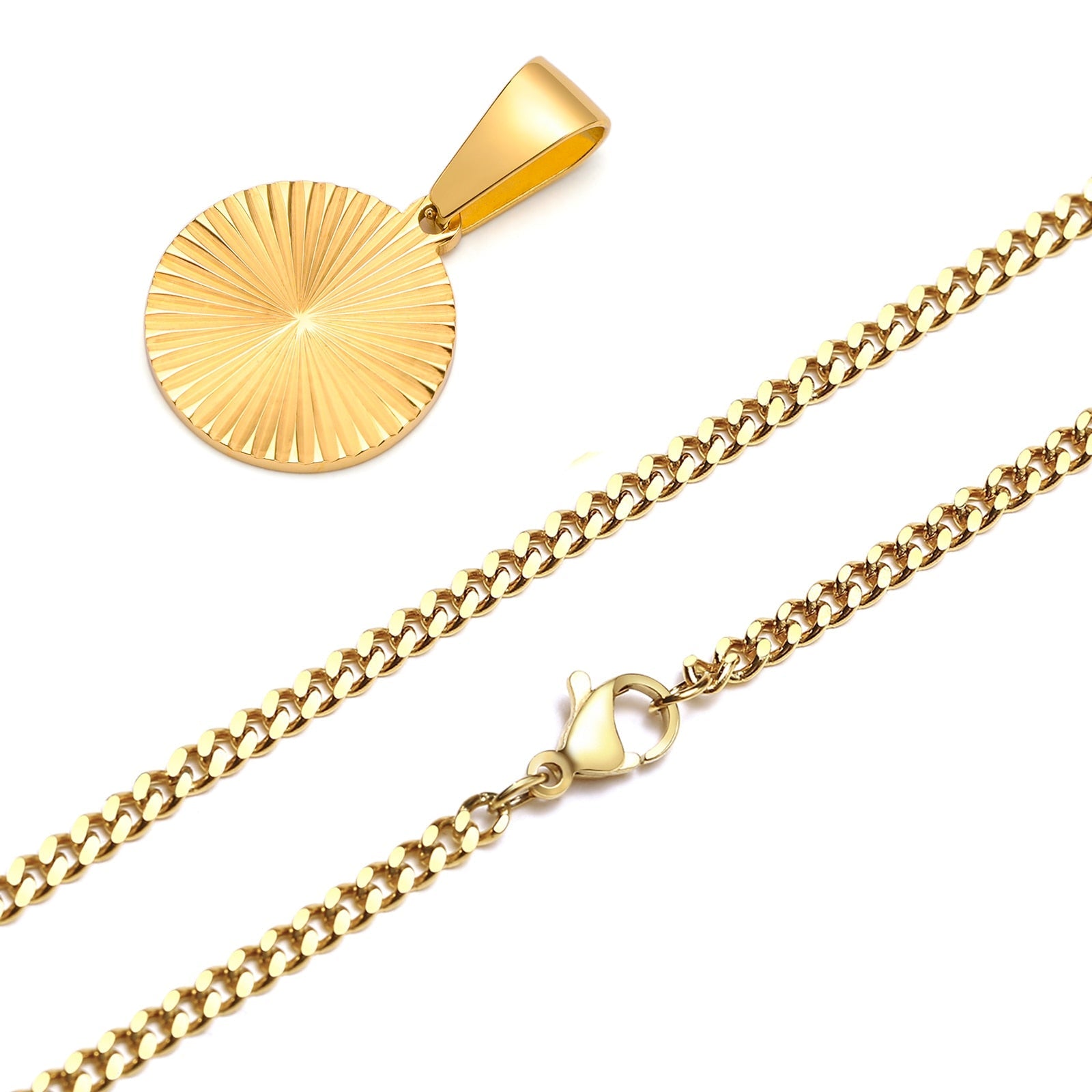 Simplistic Necklace: Sunrise