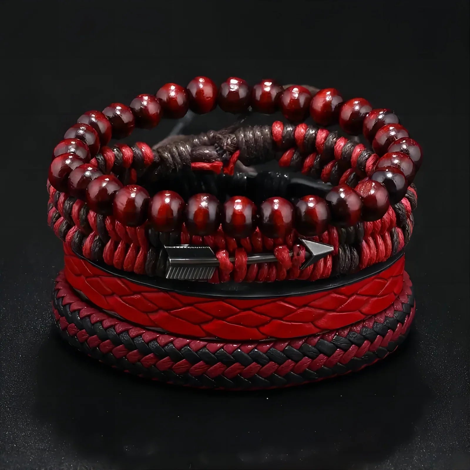 Retro Bracelet  - Red Arrow