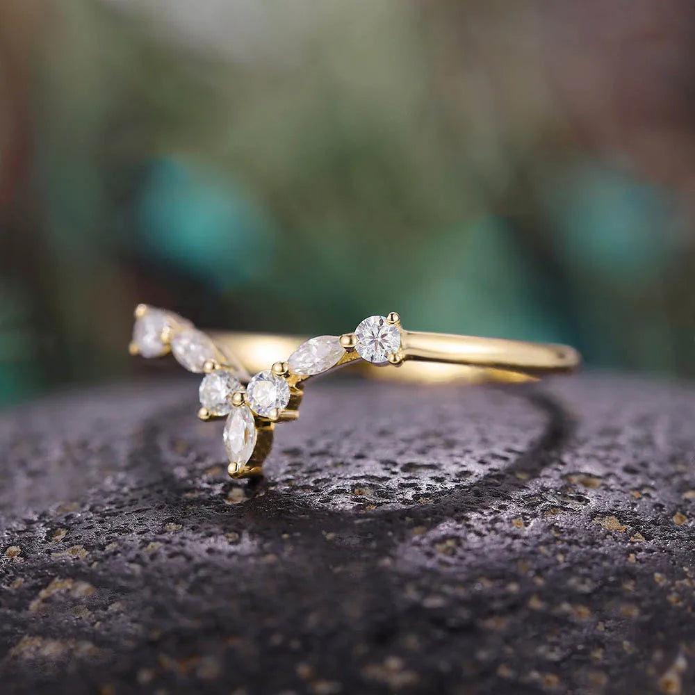 Stardust Ring - Angel Wings