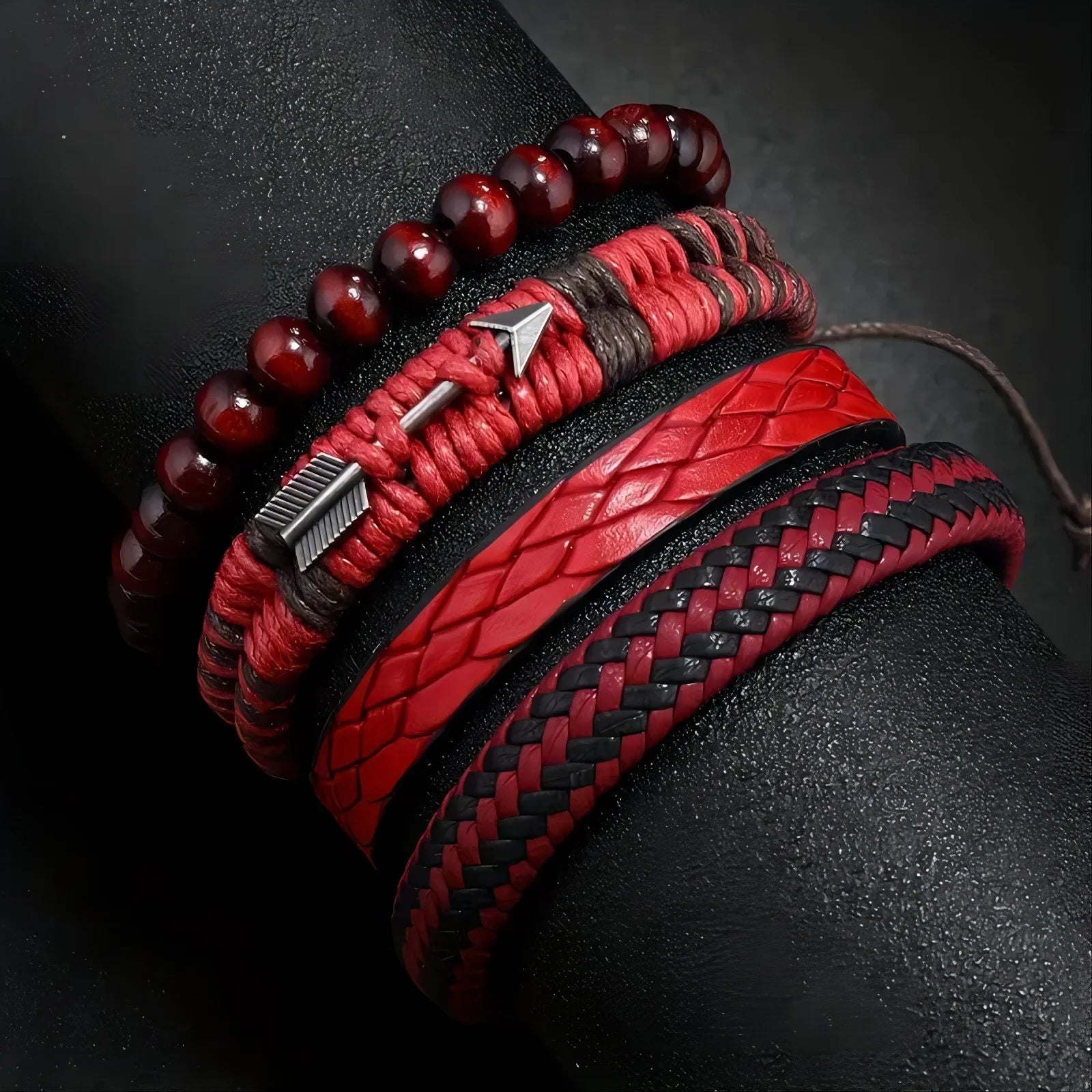 Retro Bracelet  - Red Arrow