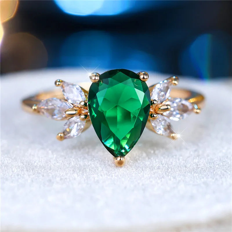 Stardust Ring - Green Angel