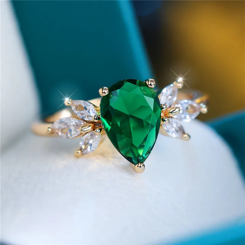 Stardust Ring - Green Angel