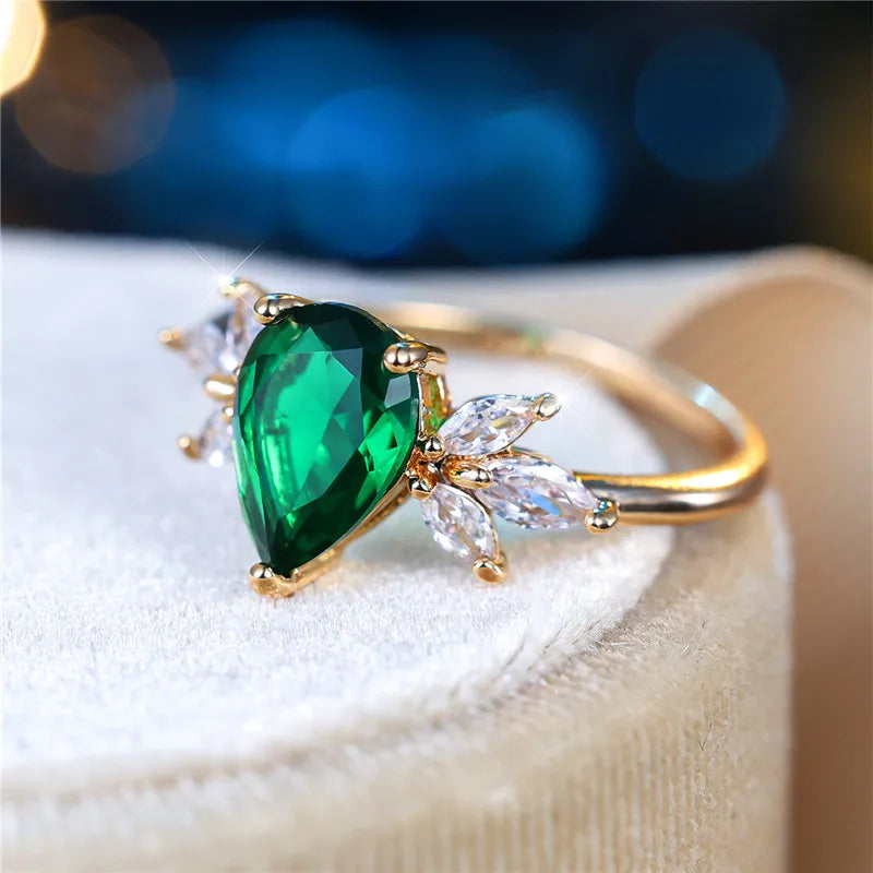 Stardust Ring - Green Angel