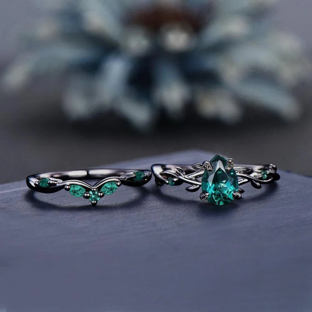 Twilight Ivy Ring - Turquoise Dream