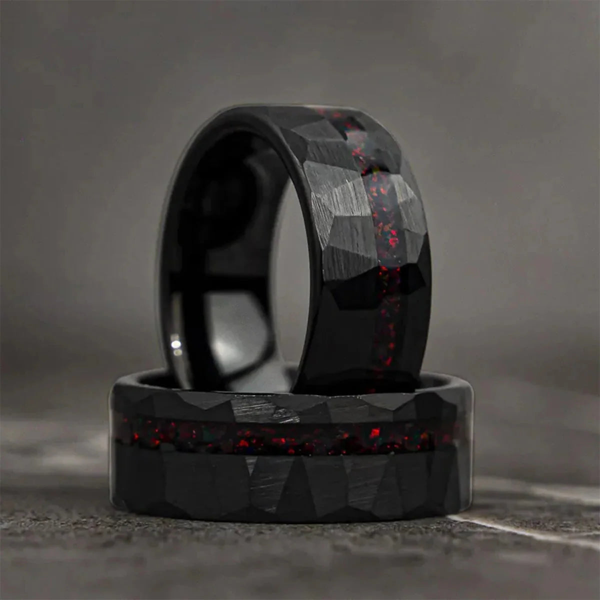 Hammered Galaxy Ring