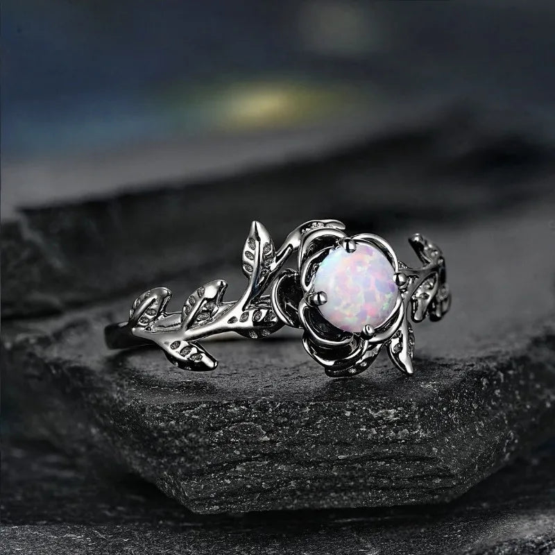 Twilight Ivy Ring - Intertwined