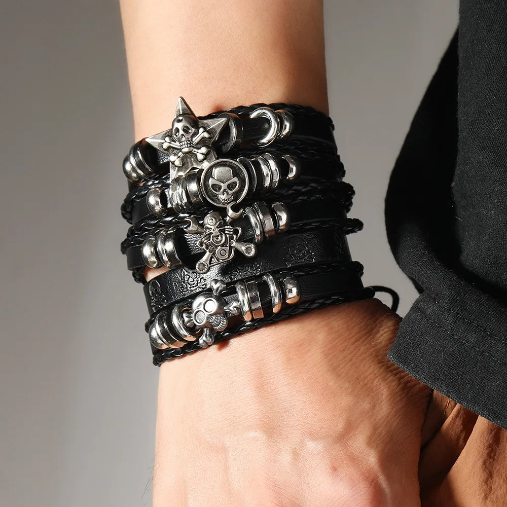 Retro Bracelet - Skull
