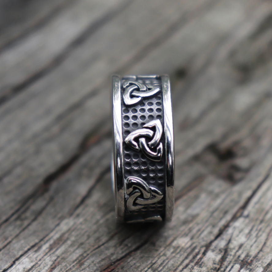 Stainless Steel Viking Ring