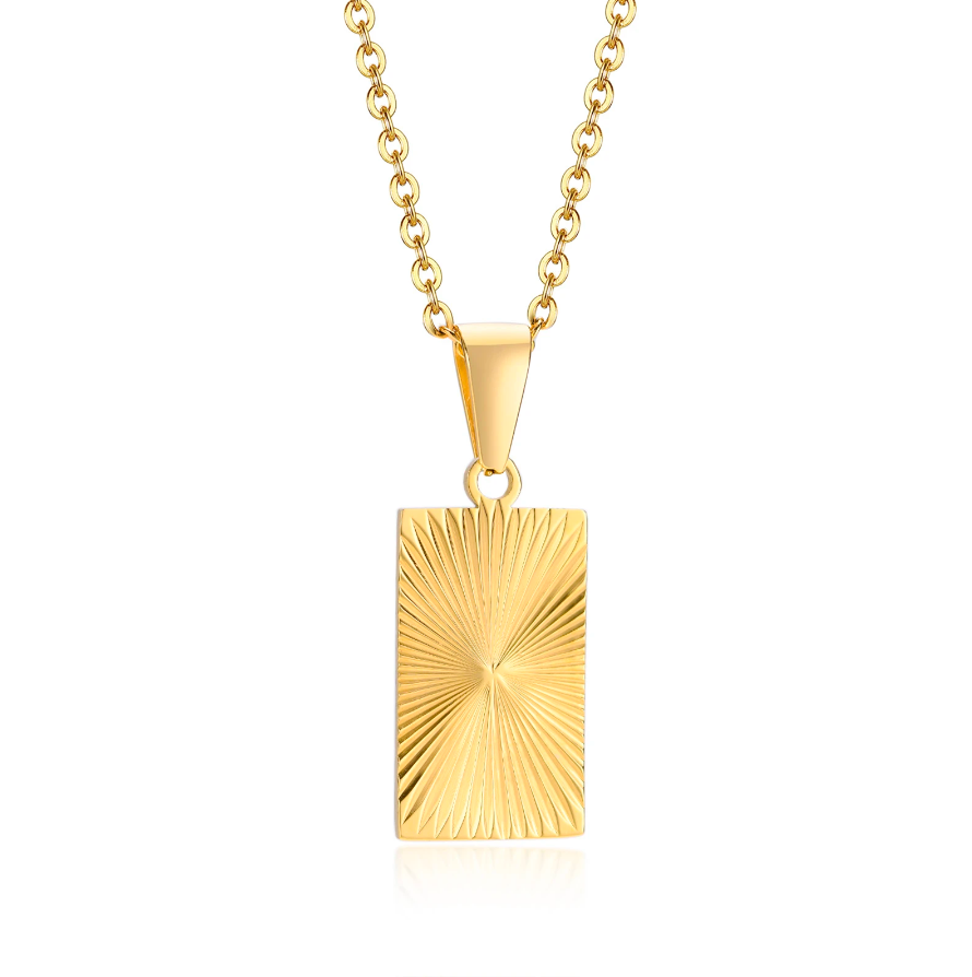Simplistic Necklace: Sunrise