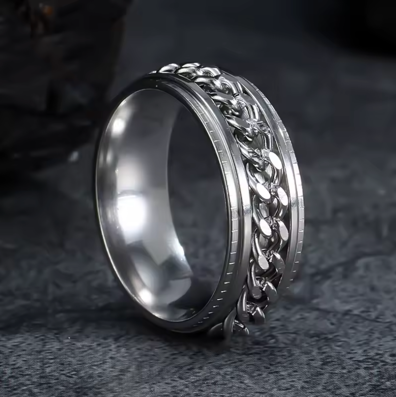 Chain Ring - Silver