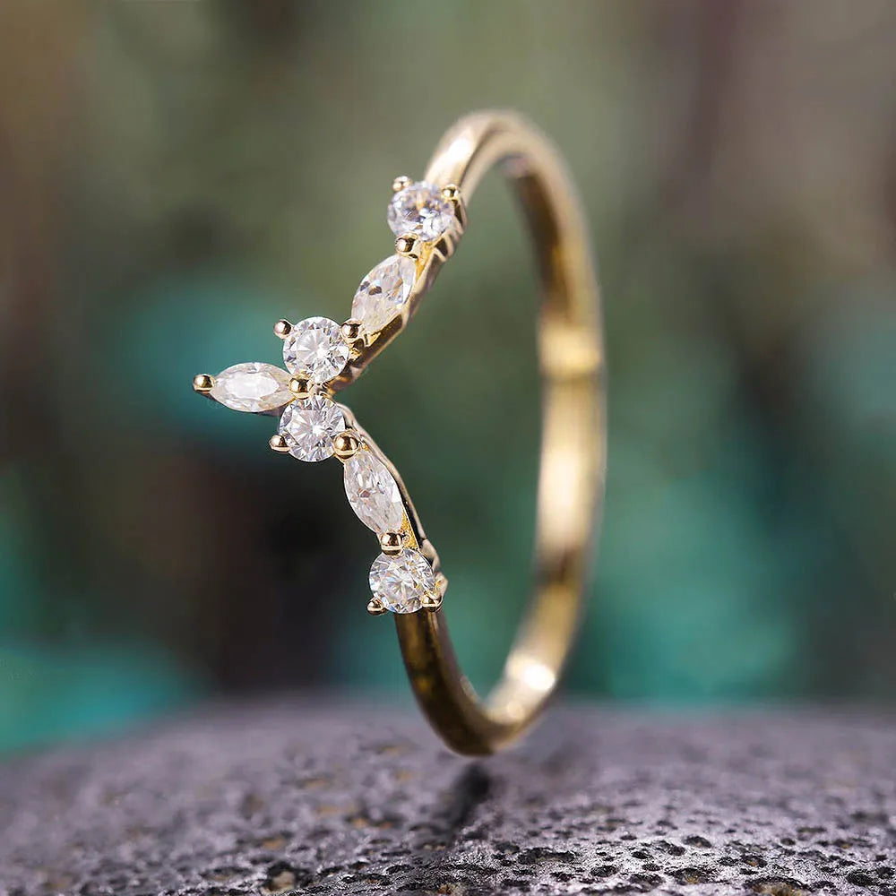 Stardust Ring - Angel Wings