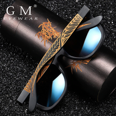 Wooden Sunglasses: Panda