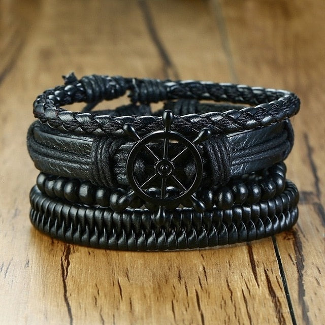 Vintage Bracelet - Captain (Black)