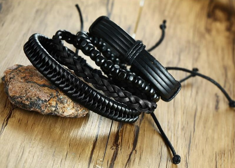 Vintage Bracelet - Black Pearl