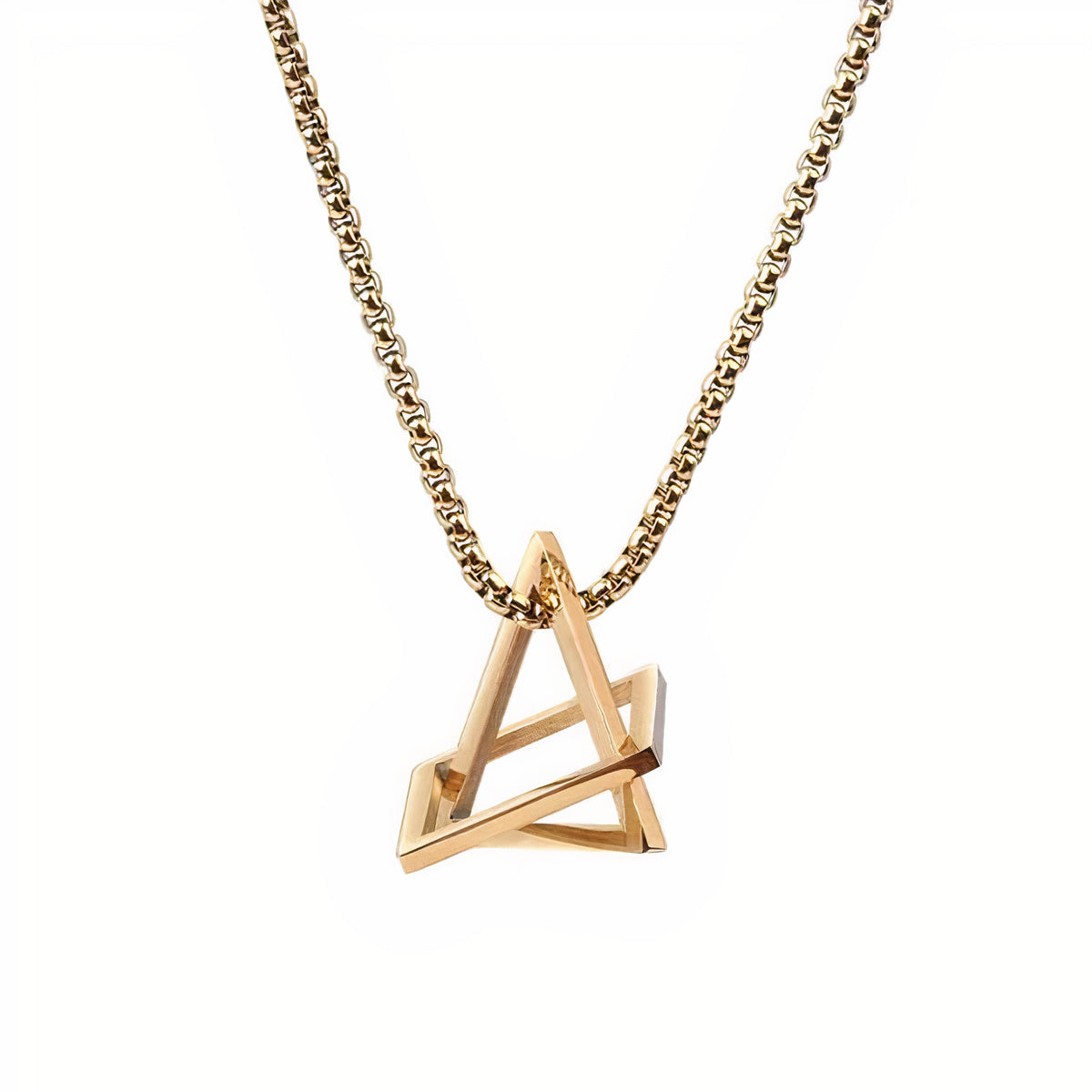 Geometric Necklace - Gold