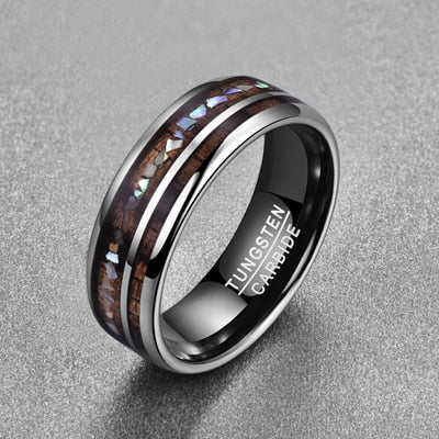 Broken Shell Abalone Ring
